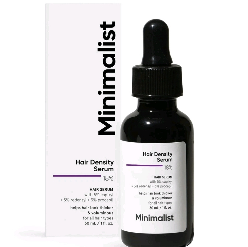 The Minimalist Hair Density Serum 18% Thicker Hair Quickly Men & Women New